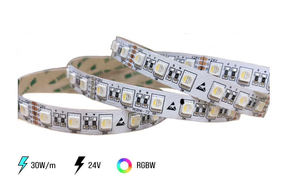 Led123 Flex FLX-30-12MM-5050-24-RGBW image
